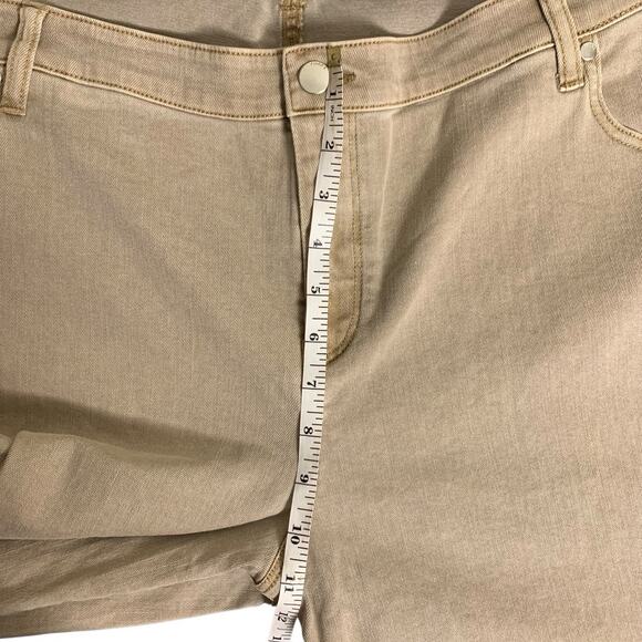 Chico's Jeans NWT Size 4 (20) Perfect Stretch Girlfriend Slim Ankle Mocha Latte - Picture 7 of 8